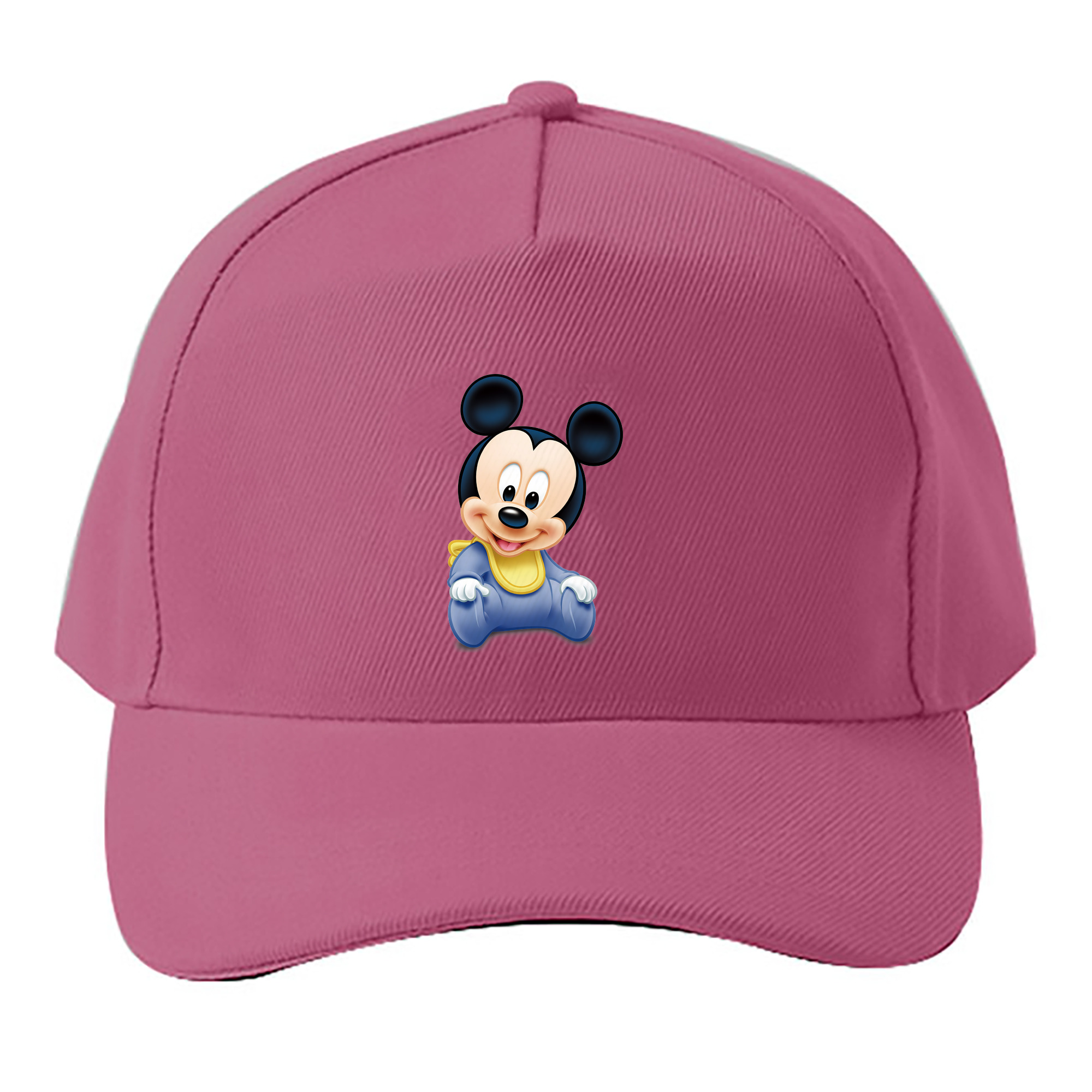 （画像用） ミッキーマウス Mickey Mouse ベースボールキャップ 綿100％ 男女兼用 帽子 スポーツ